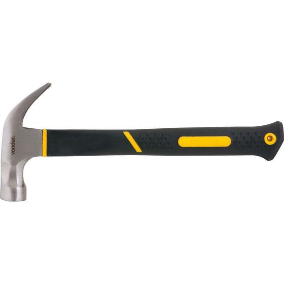 Martelo unha 29mm magnético aço forjado cabo fibra emborrachado - Vonder Menor preço em Martelo unha 29mm magnético aço forjado cabo fibra emborrachado - Vonder