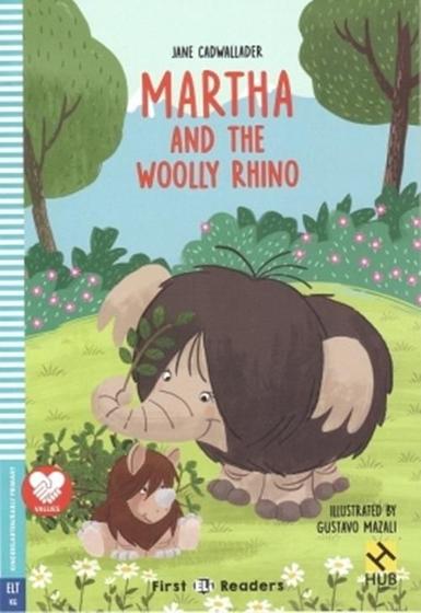 Imagem de Martha And The Woolly Rhino - Hub First Readers - Kindergarten/Early Primary - Book With Downloadable Audio - Hub Editorial