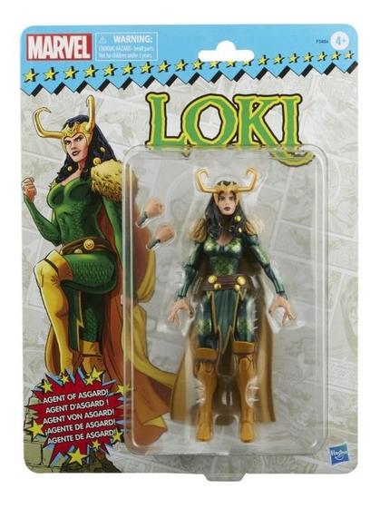 Imagem de Marvel Figura Agent Of Asgard Lady Loki Retro Legends - Hasbro F5886