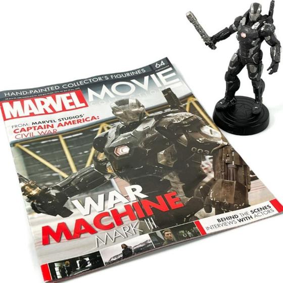 Imagem de Marvel - figuras de cinema - war machine - ed 64