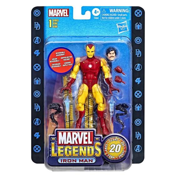 Imagem de Marvel Legends 20º Aniversário Série 1 Homem de Ferro Hasbro F3463