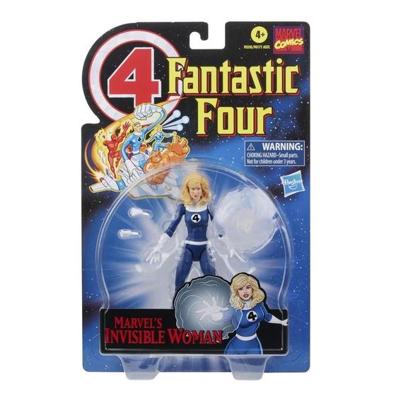 Imagem de Marvel Legends Retrô Fantastic Four Mulher Invisível F0350