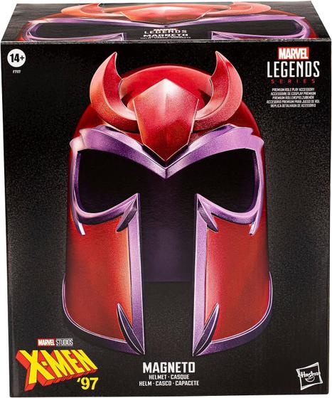 Imagem de Marvel Legends Series Capacete Magneto X-Men 97- Escala Real 1:1 - Hasbro F7117
