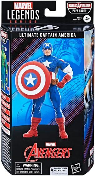 Imagem de Marvel Legends Series Ultimate Capitão América Hasbro F6616