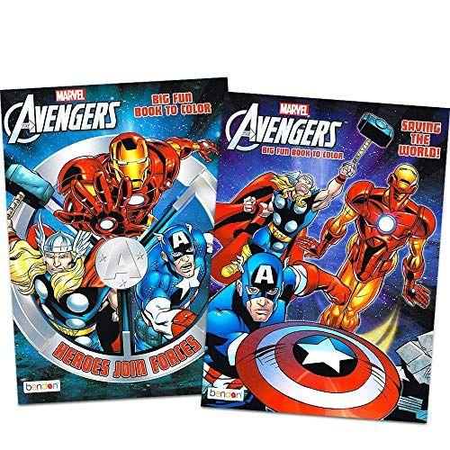 Imagem de Marvel Mighty Avengers Coloring and Activity Book Set (2 Livros ~ 96 pgs Cada)