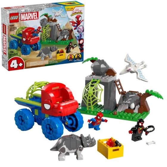 Imagem de Marvel Resgate Veiculo Dinossauro Equipe Spidey Lego 11199