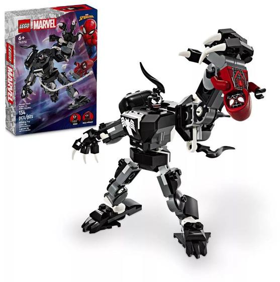 Imagem de Marvel Venom Mech Armor Vs Miles Morales - Lego 76276
