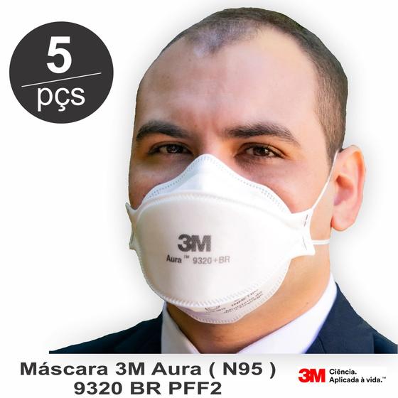 Imagem de Máscara 3M 9320 Aura N95 ( 5 unidades )