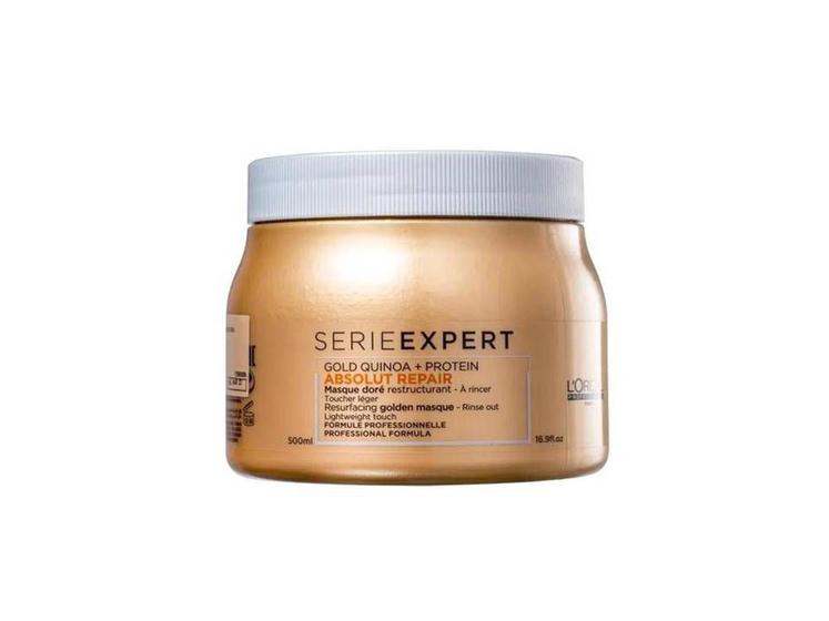 Máscara Absolut Repair Gold Quinoa Light Loréal 500g Máscara Capilar Magazine Luiza
