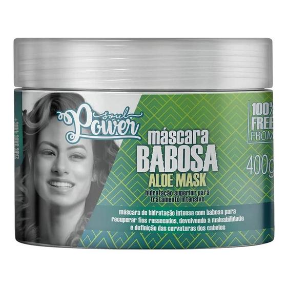 Imagem de Máscara Babosa Soul Power Aloe Mask 400g