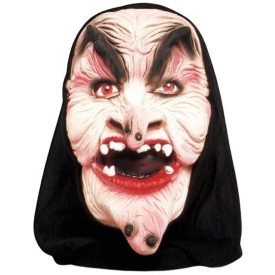 Imagem de Máscara Bruxa Verruga - Terror Halloween Festa Susto