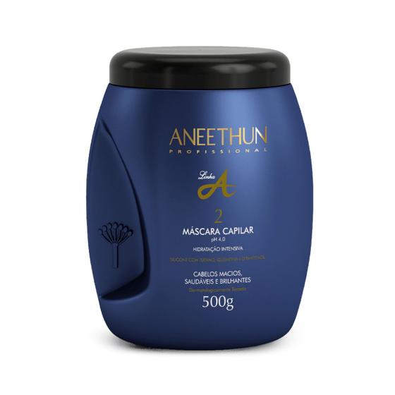 Imagem de Máscara Capilar Aneethun Linha A Tutano e Queratina 500g