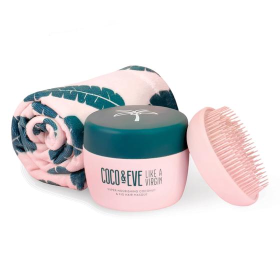 Imagem de Máscara Capilar Coco & Eve Tangle Tamer - 212ml com Toalha e Escova
