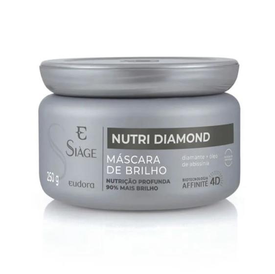 Imagem de Máscara Capilar de Brilho Siàge Nutri Diamond 250g Eudora