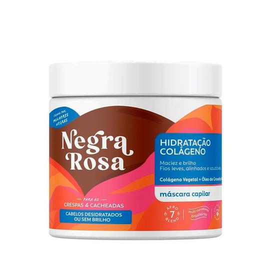 Imagem de Máscara Capilar Hidratação Colágeno Negra Rosa 500g