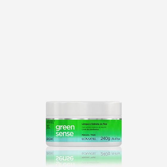 Máscara Capilar hidratante Lowell Green Sense 240g Máscara Capilar