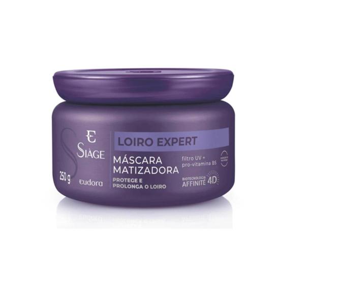 Imagem de Máscara Capilar Matizadora Siàge Loiro Expert 250g - Eudora - Eudora