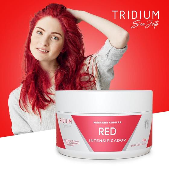 Imagem de Máscara Capilar Red Intensificador Tridium 150g