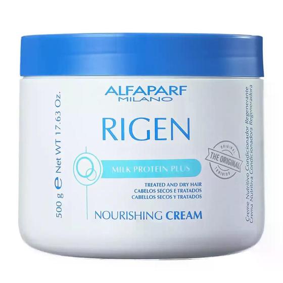 Imagem de Máscara Capilar Rigen Milk Protein Plus Alfaparf 500Ml