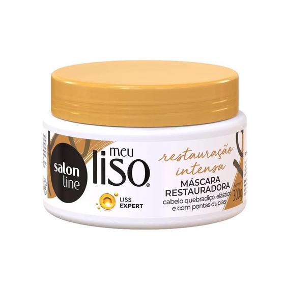 Imagem de Máscara Capilar, Salon Line, Meu Liso, 300 ml