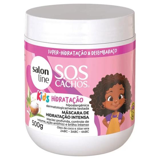 Imagem de Mascara Capilar Salon Line Sos Kids Hidratacao 500G