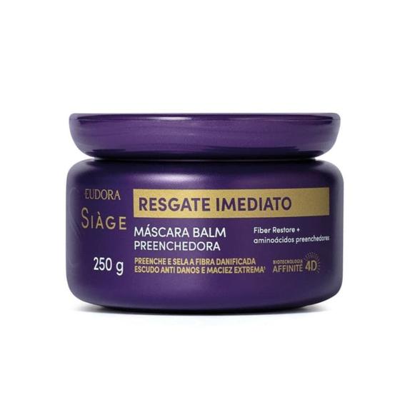 Imagem de Máscara Capilar Siàge Resgate Imediato 250g