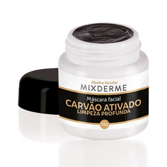 Imagem de Máscara Carvão Ativado Tratamento Limpeza Facial Mixderme