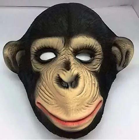 Máscara Chimpanzé Macaco Animal Fantasia Carnaval Halloween Menor preço em Máscara Chimpanzé Macaco Animal Fantasia Carnaval Halloween