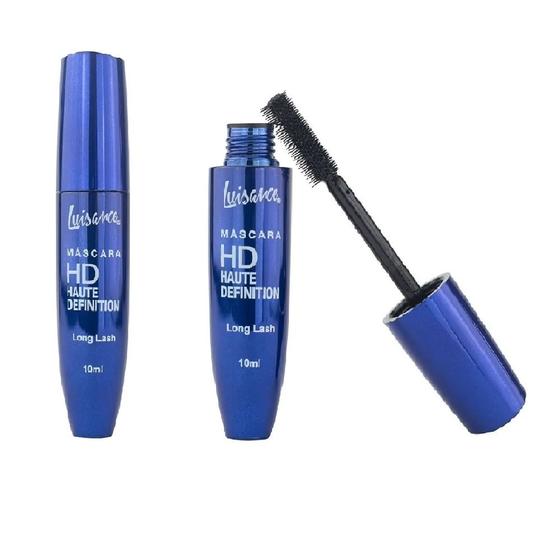 Máscara Cílios Hd Haute Definition Long Lash Luisance Preto Máscara e