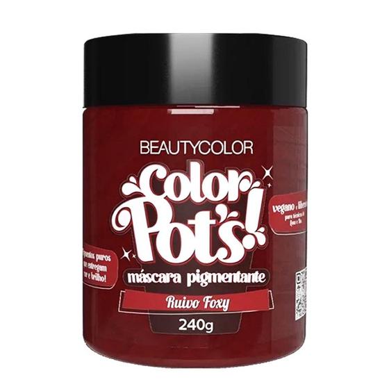 Imagem de Máscara Color Potnulls Ruivo Foxy 240g - Beauty Color