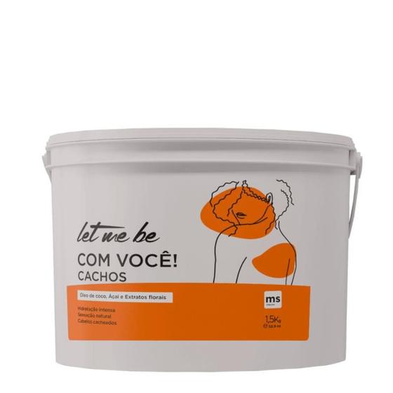 Imagem de Máscara Com Você Cachos  Hidratação Intensiva 1,5k Let me be