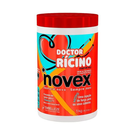 Imagem de Máscara Creme de Tratamento Ultraprofundo Novex Doctor Rícino 1kg - Embelleze