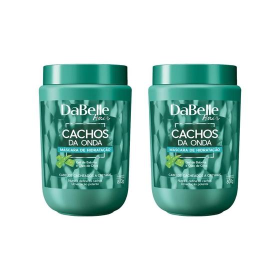 Imagem de Mascara Dabelle 800G Cachos Da Onda-Kit C/2Un