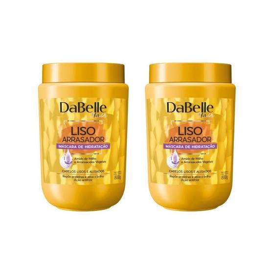 Imagem de Mascara Dabelle 800G Liso Arrasador-Kit C/2Un