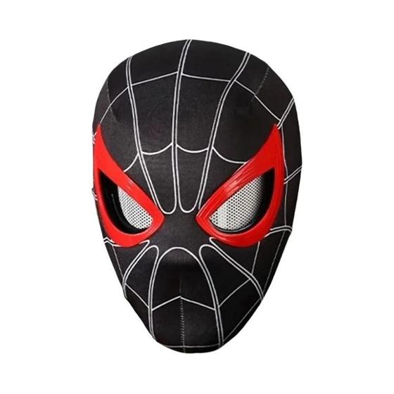 Máscara De Cabeça Do Homem-Aranha Com Olhos Móveis Controle Remoto Para ...