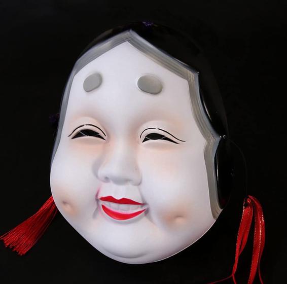 Imagem de Máscara de cosplay Gmasking Prajna Hannya Japanese Noh para adulto