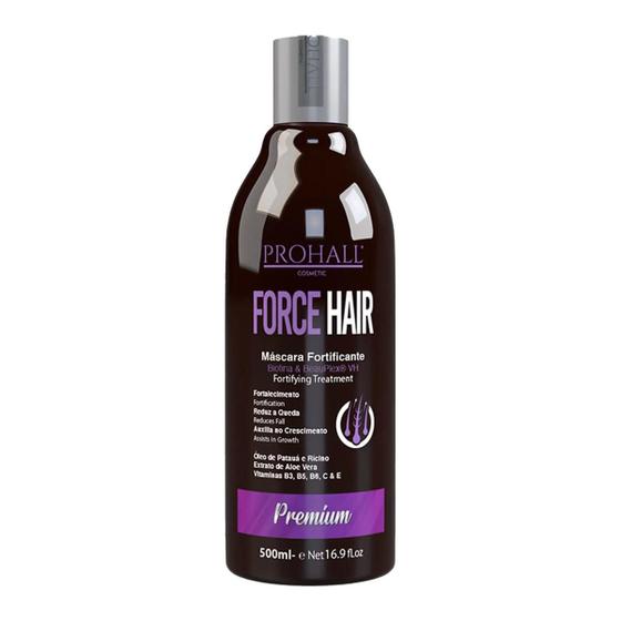 Imagem de Máscara De Crescimento Fortificante Force Hair Prohall 500ml