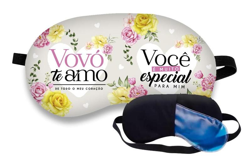 Imagem de Mascara de dormir relaxamento - vovo te amo