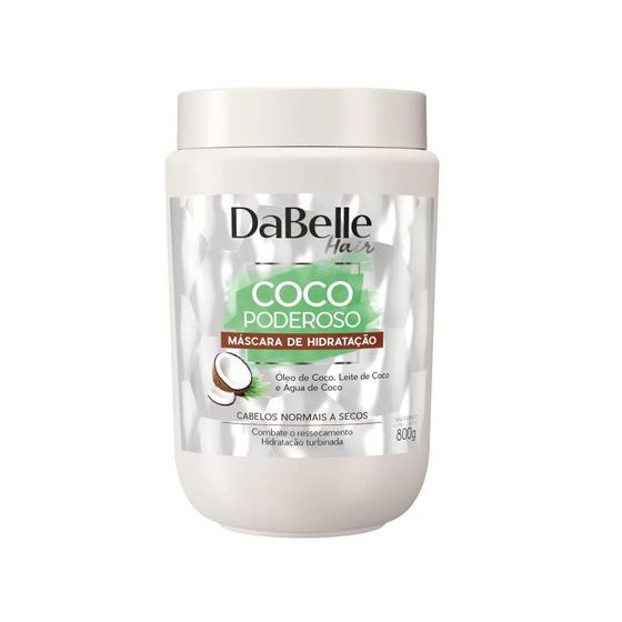 Imagem de Máscara De Hidratação Capilar Coco Poderoso 800G Dabelle