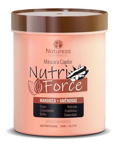 Imagem de Máscara De Hidratação e Nutrição Profunda Nutri Force 1 Kg - Natureza Cosméticos