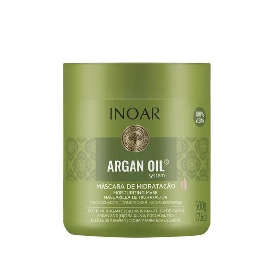 Imagem de Máscara De Hidratação Intensa Inoar Argan Oil System 500G