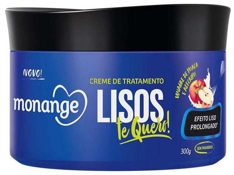 Imagem de Máscara de Hidratação Monange Lisos te Quero! - 300g