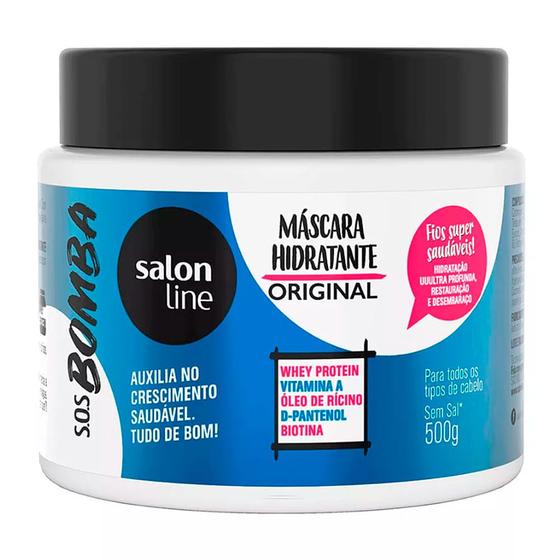 Imagem de Máscara de Hidratação Salon Line S.O.S Bomba Original 500g