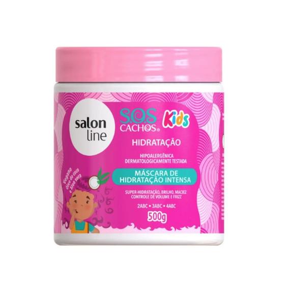 Imagem de Máscara de Hidratação Salon Line Sos Cachos Kids Hidratação 500g