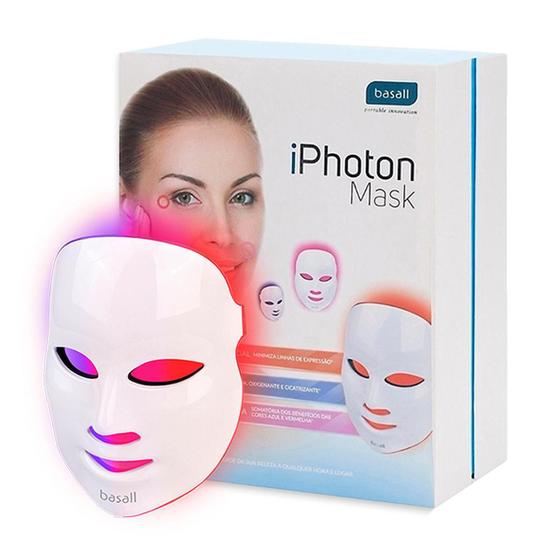 Imagem de Máscara de Led Para Fotobioestimulação Iphoton Mask - Basall