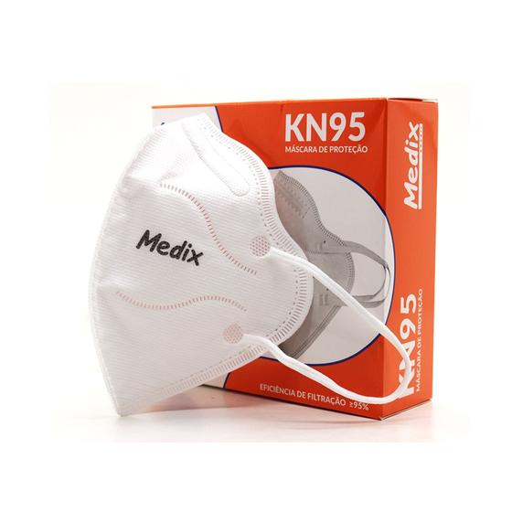 Imagem de Máscara De Proteção KN95 Super Conforto Medix Caixa Com 10und