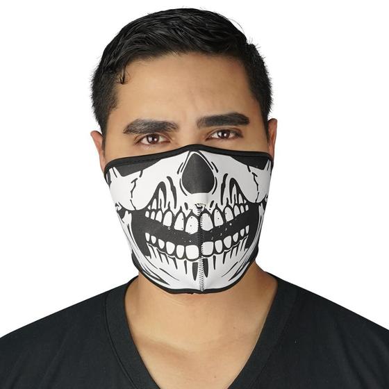 Imagem de Máscara de Proteção Nautika Neoprene Caveira Para Esportes