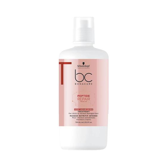 Mascara de Resistencia Schwarzkopf Bc Bonacure Peptide Repair Rescue 750 Ml Menor preço em Mascara de Resistencia Schwarzkopf Bc Bonacure Peptide Repair Rescue 750 Ml