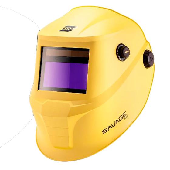 Imagem de Máscara de Solda Automática 9 a 13 Amarela Savage A40 Esab 0742089