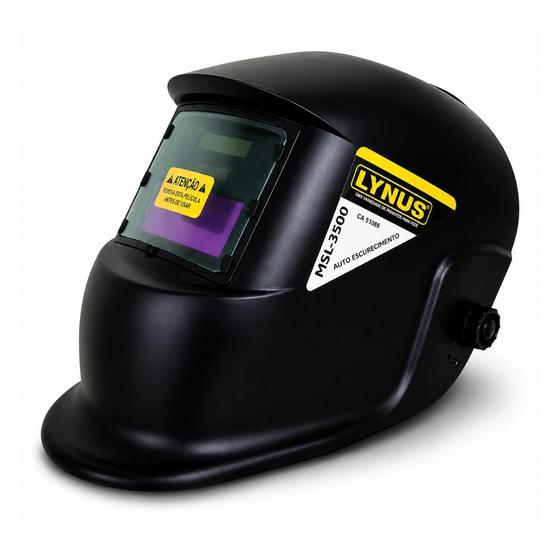 Máscara De Solda Automática Escurecimento MSL-3500 Lynus